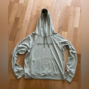 Peloton Green Long Sleeve Hoodie Sweater - Size Medium *New Condition*